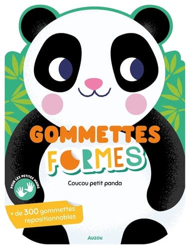 Gommettes Formes :  Coucou petit panda