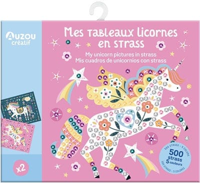 Mes tableaux licorne en strass