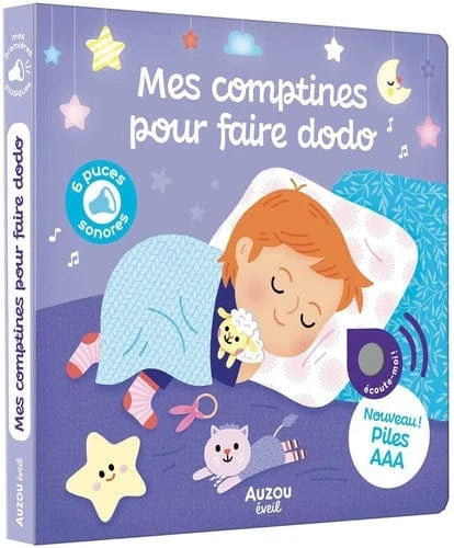 Livre sonore - Mes comptines pour faire dodo