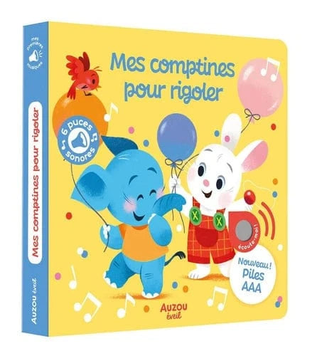 Livre sonore - Mes comptines pour rigoler