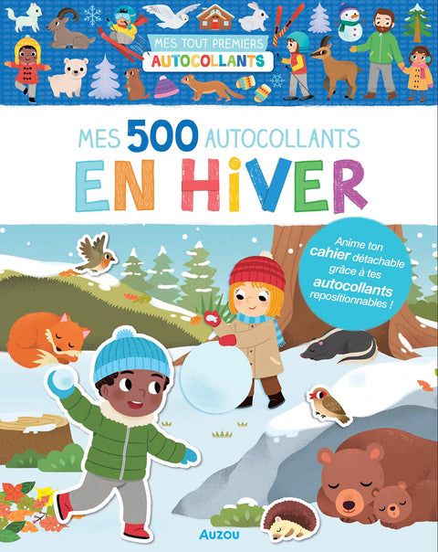 Mes 500 autocollants - en hiver