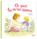 Ce que tu m'as appris