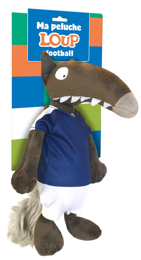Ma peluche Le loup - Foot