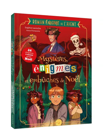 Mon roman énigme de l'Avent - Mystères, énigmes et embûches de Noël