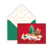 Coffret - Carte de souhait - Noël - Avec le Père Noël