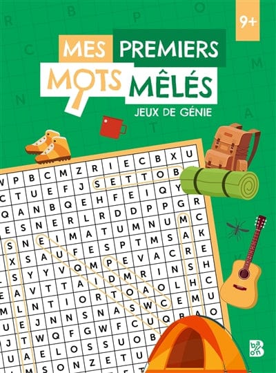 Mes premiers mots mêlés - 9 ans