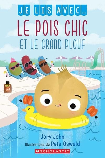 Je lis avec... le pois chic et le grand plouf