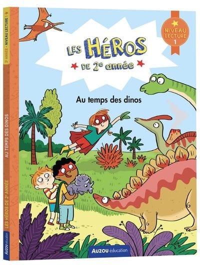 Les Héros de 1re année - Au temps des dinos - niveau 1