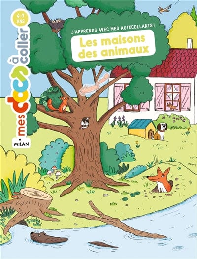 Mes p'tits docs à coller - La maison des animaux