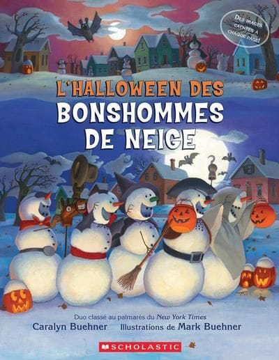 l'Halloween des bonshommes de neige