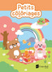 Petits coloriages avec 6 crayons - Kawaï