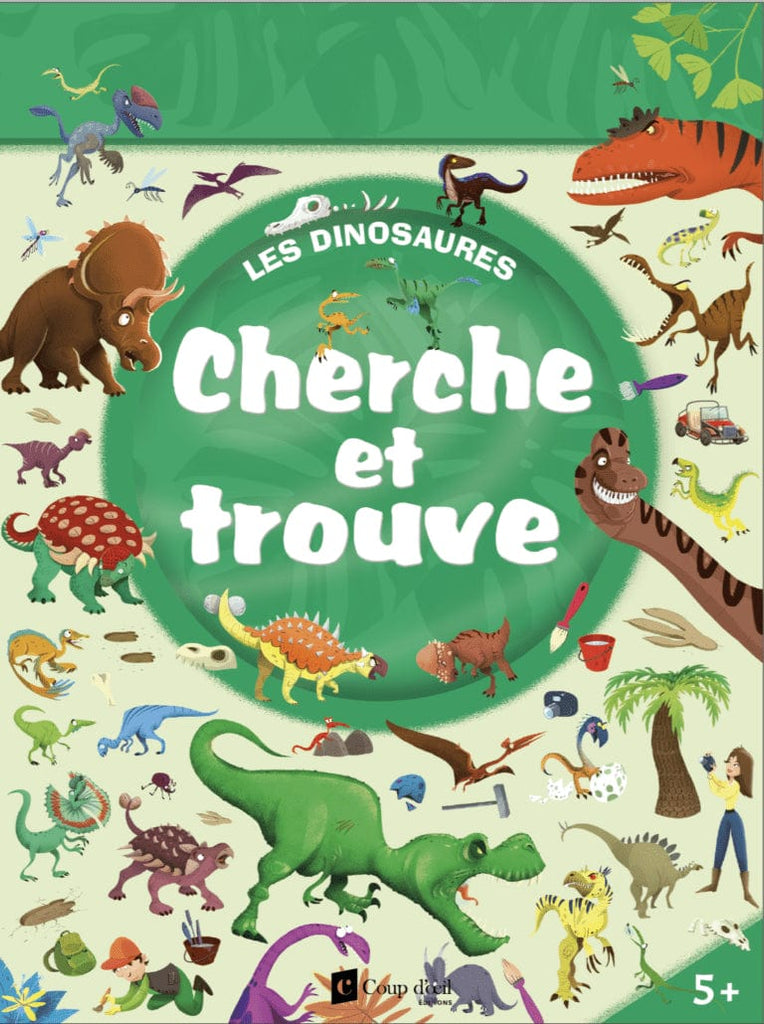 Cherche et trouve effaçable - Les dinosaures