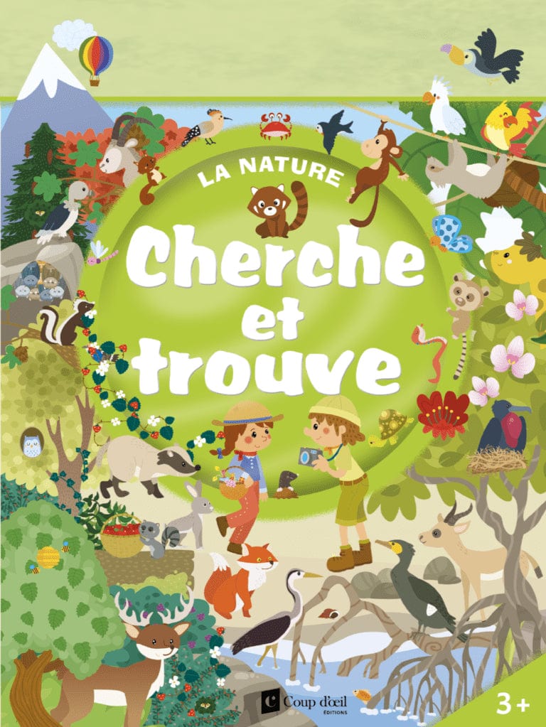 Cherche et trouve effaçable - La nature