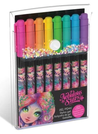 Assortiment de stylos à encre gel néon - Nebulous stars