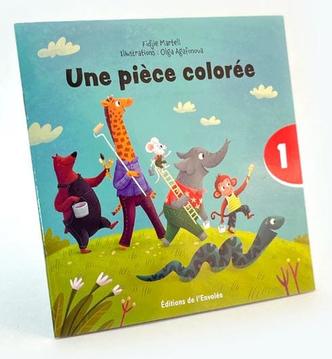 C'est parti, je lis ! - Une pièce colorée