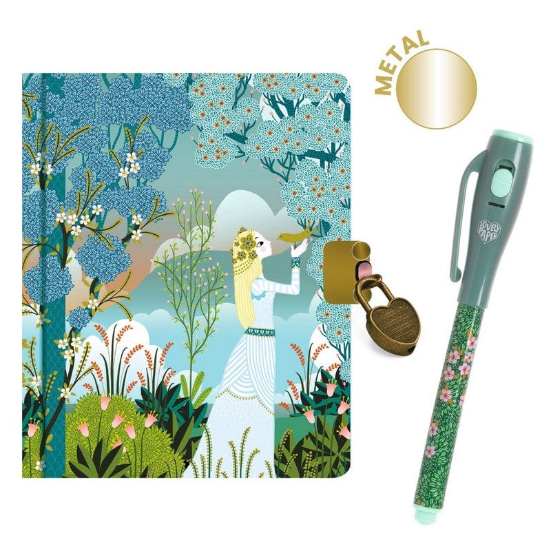 Carnet secret Charlotte avec crayon magique