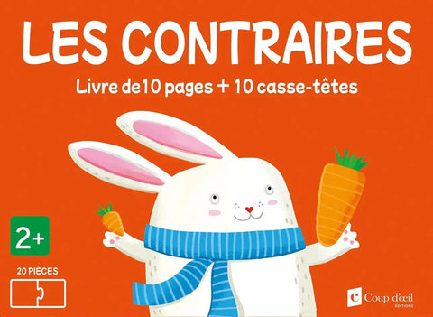 Coffret casse-tête - Les contraires