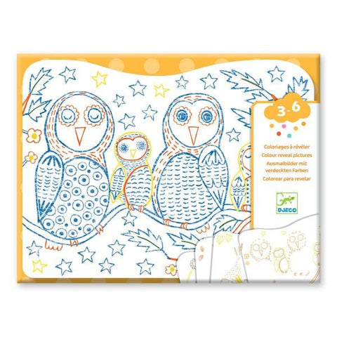 Coloriage - Familles des sous-bois