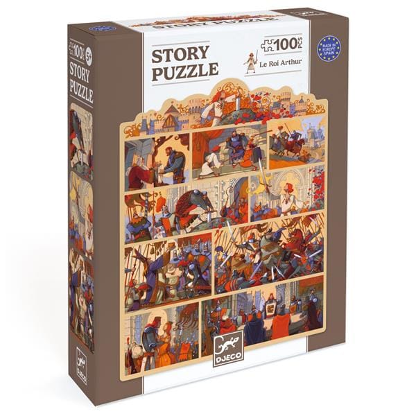 Puzzle Histoire - Le roi Arthur - 100 pieces