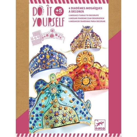DIY - Diadèmes mosaïques à décorer