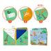 Artistic patch velours - Animaux sauvages