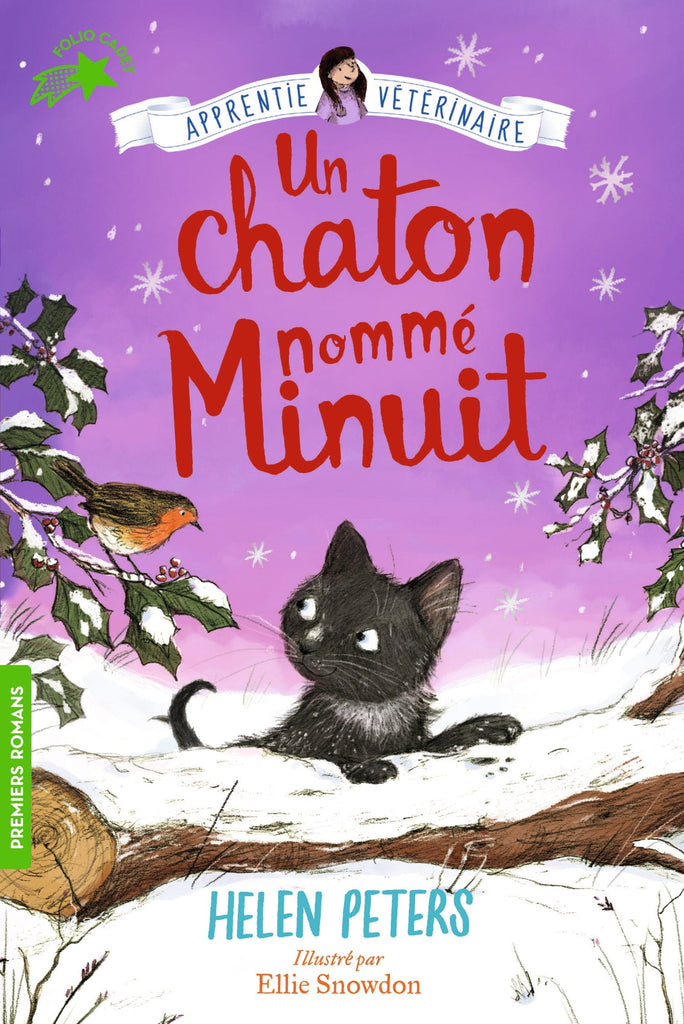 Jasmine, apprentie vétérinaire T03 - Un chaton nommé Minuit