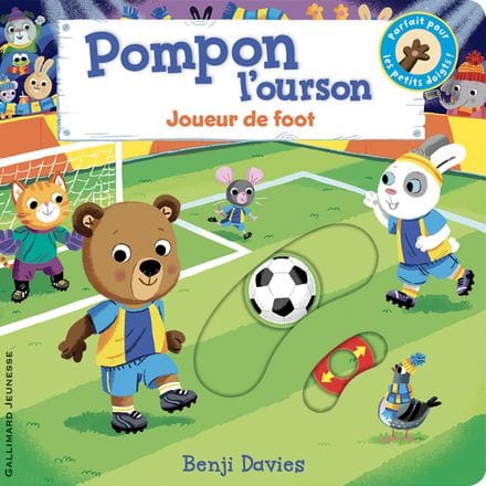 Pompon l'ourson - Joueur de foot