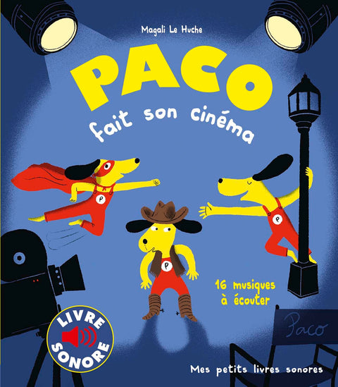 Livre sonore - Paco fait son cinéma