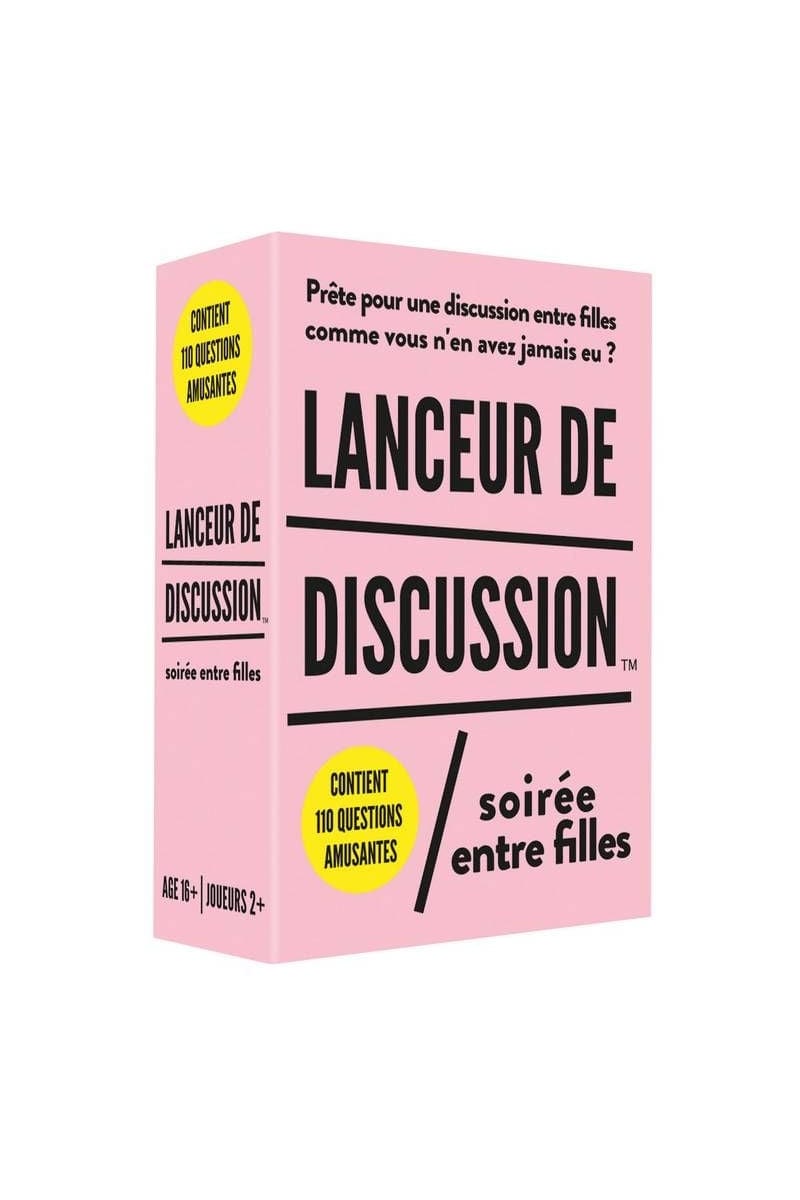 Lanceur de discussion - soirée entre filles