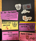 Ensemble de 10 mini-cartes de Saint-Valentin