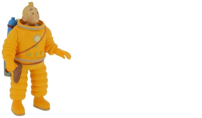 Figurine - Tintin cosmonaute