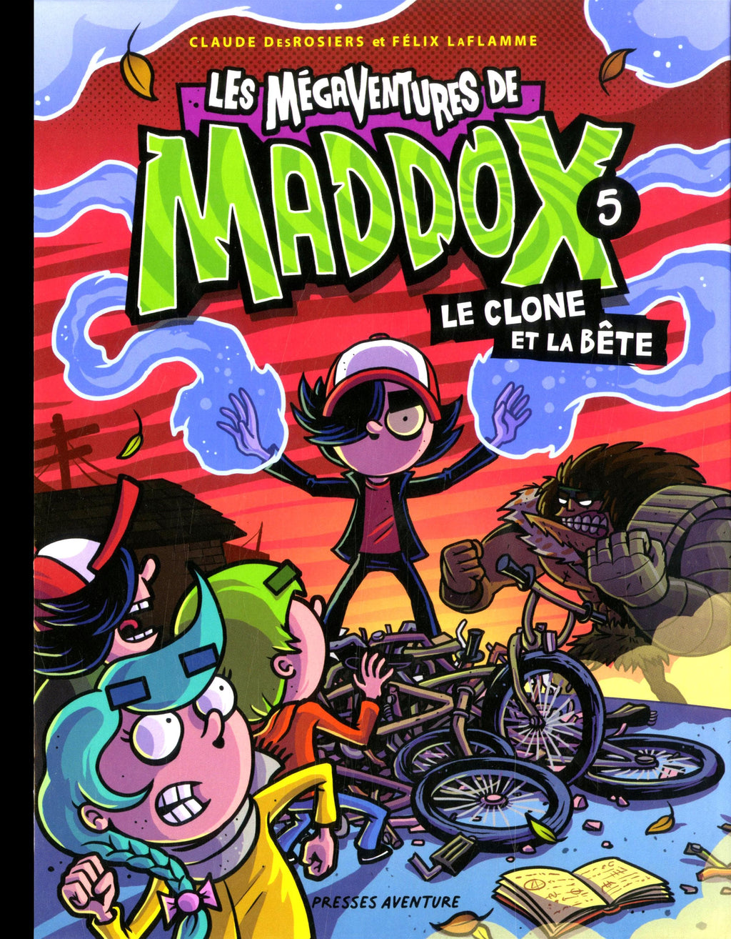 Les mégaventures de Maddox T05 - Le clone et la bête