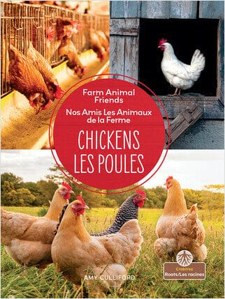 Nos amis les animaux de la ferme - Les poules - Bilingue