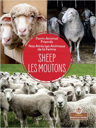 Nos amis les animaux de la ferme - Les moutons - Bilingue