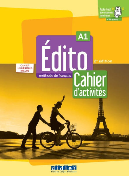 Edito A1 - Cahier d'activités + cahier + cahier numérique + didierfle.app