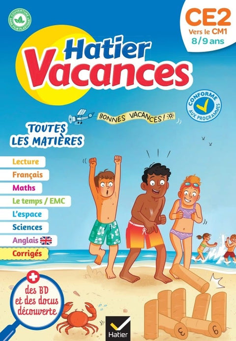 Hatier Vacances - CE2 vers le CM1 (8/9 ans)
