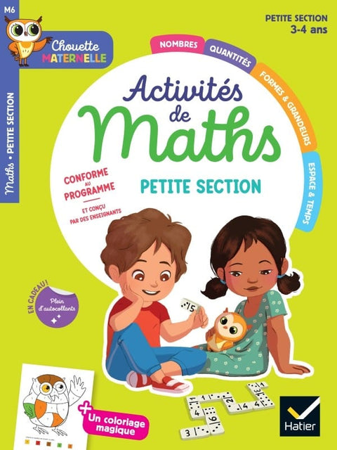 Chouette Maternelle - Activités de maths - Petite Section - 3/4 ans