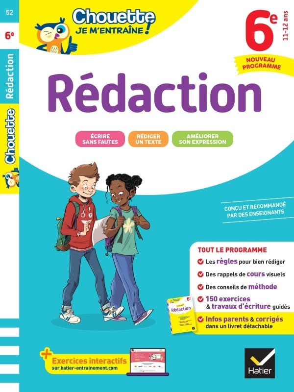 Chouette - Rédaction 6e (11-12 ans)