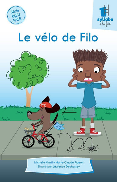 Une syllabe à la fois - Série bleue pâle - Le vélo de Filo