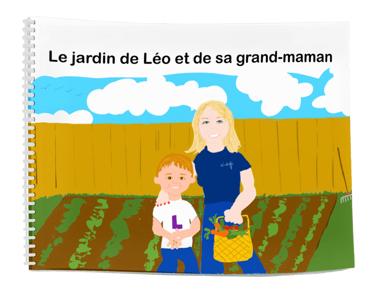Le jardin de Léo et de sa grand-maman