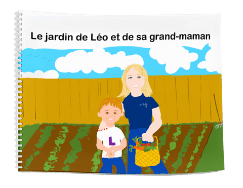 Le jardin de Léo et de sa grand-maman