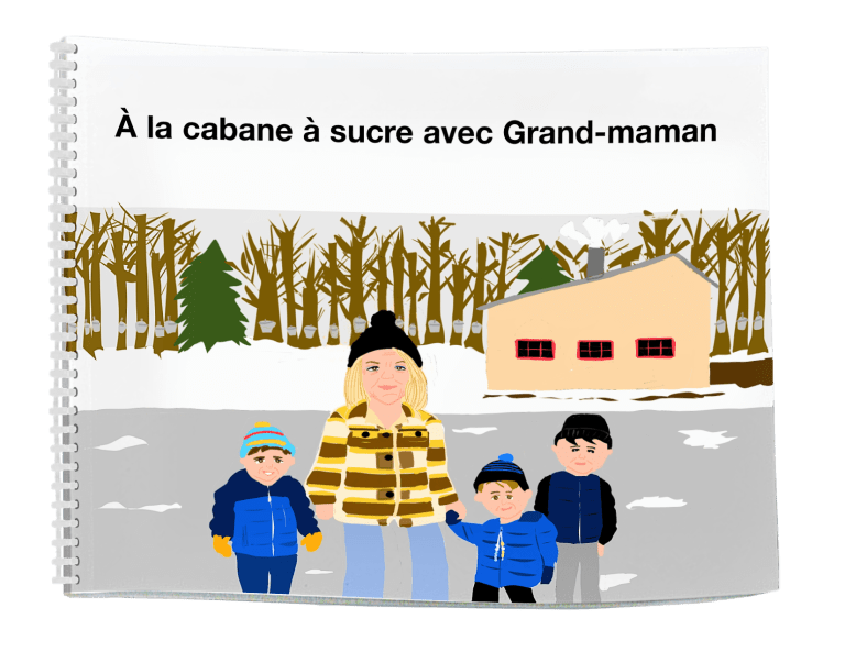 À la cabane à sucre avec Grand-maman