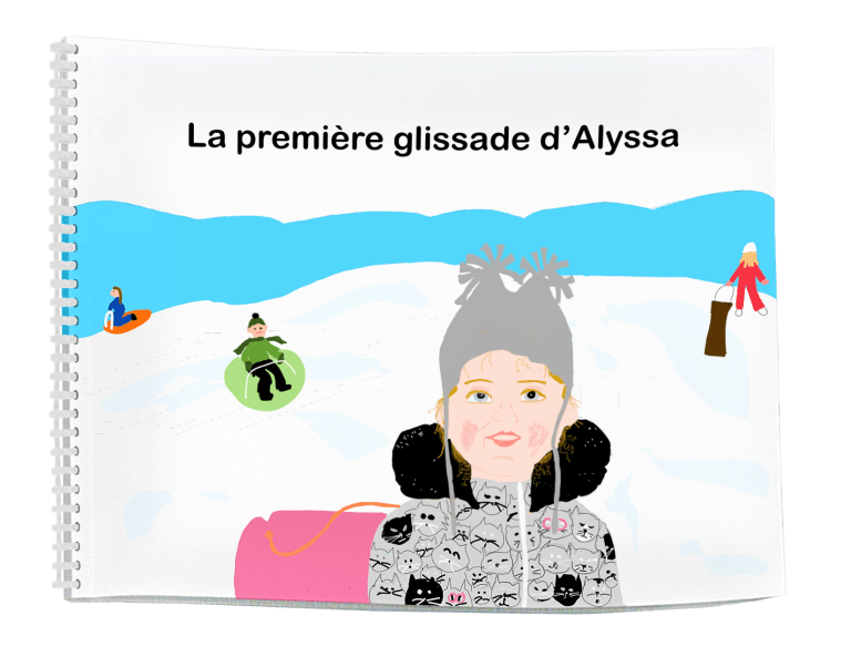 La première glissade d'Alyssa