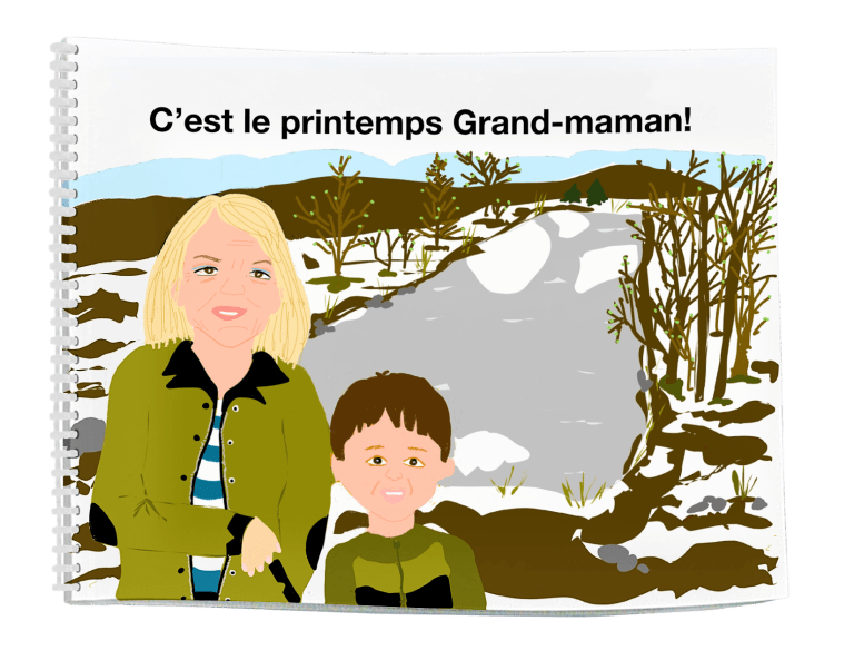 C'est le printemps Grand-maman !
