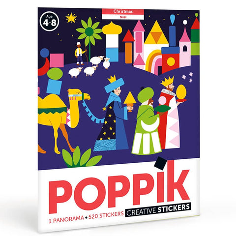 Poppik - Poster Créatif - Crèche de Noël