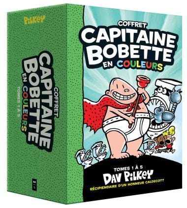 Coffret capitaine bobette en couleurs T01 - T05