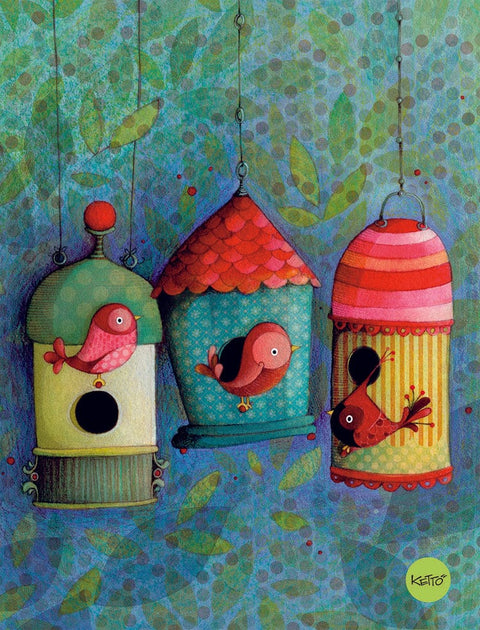 Journal intime - cabane à oiseaux