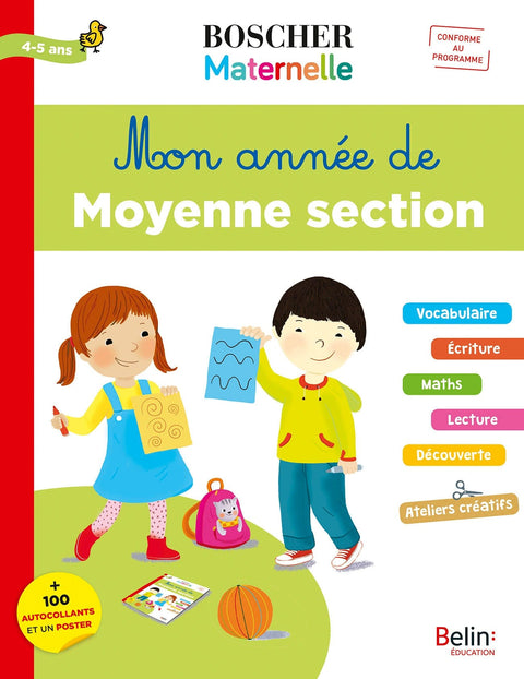 Méthode Boscher - Maternelle - Mon année de moyenne section