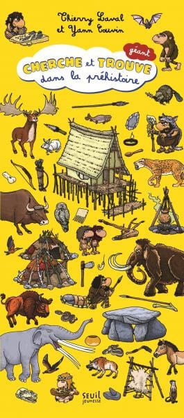 Cherche et trouve géant - dans la préhistoire