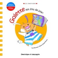 Galette - est fou de joie (à colorier)